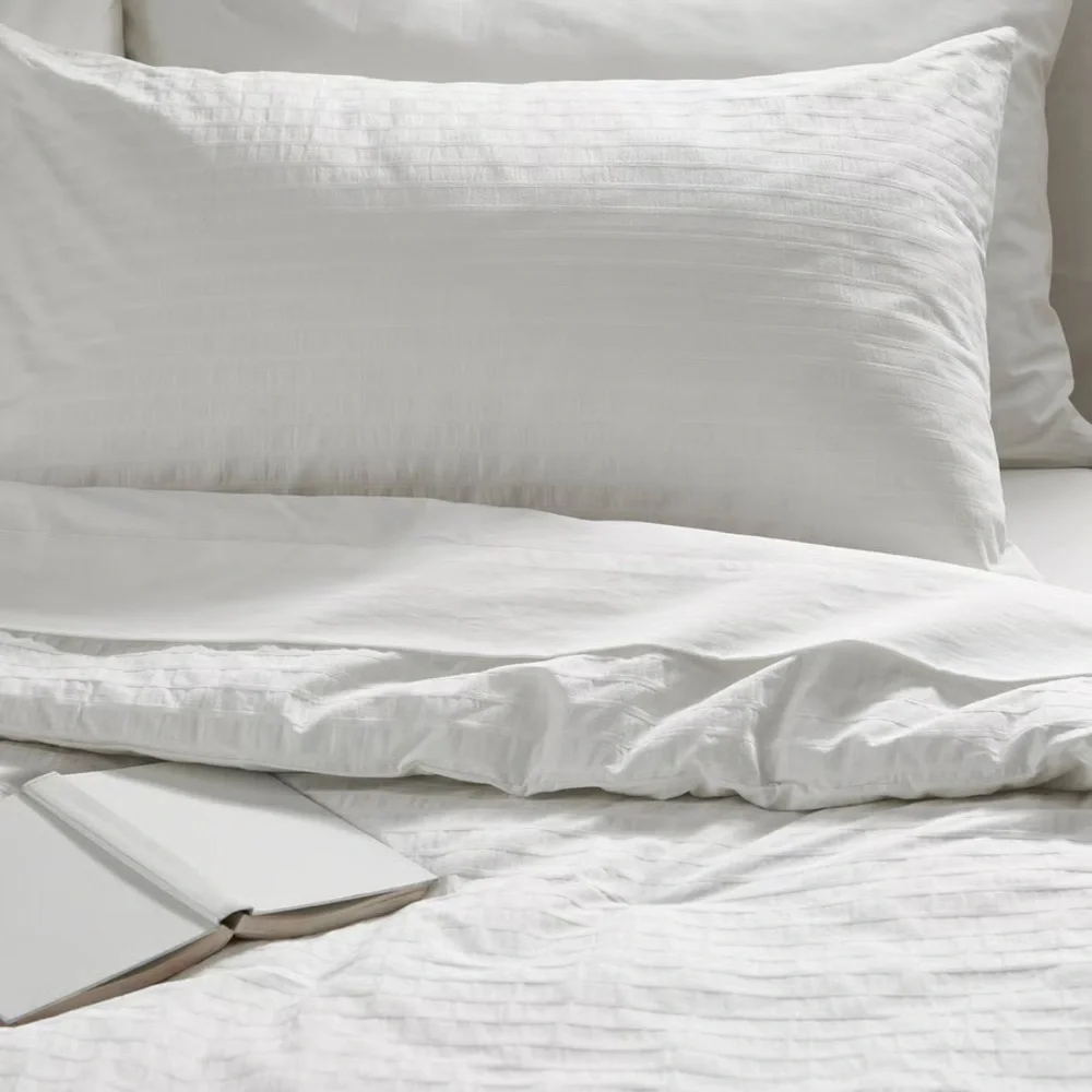 Comforter Set Classic White Cotton - King Size